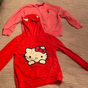 Mini Rodini + Hello Kitty sweatshirt from HK World Tour gift shop